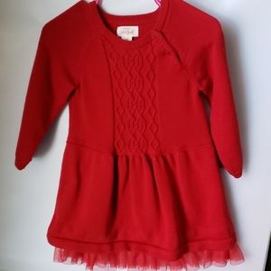 12M Cat&Jack Sweater dress